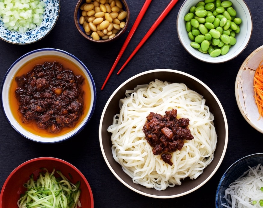 A bowl of delicious Old Beijing noodles?